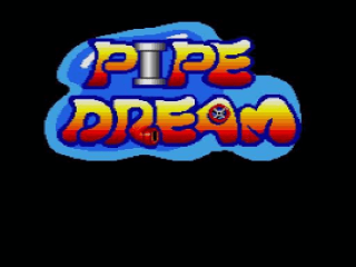Pipe Dream title screen for Super Famicom